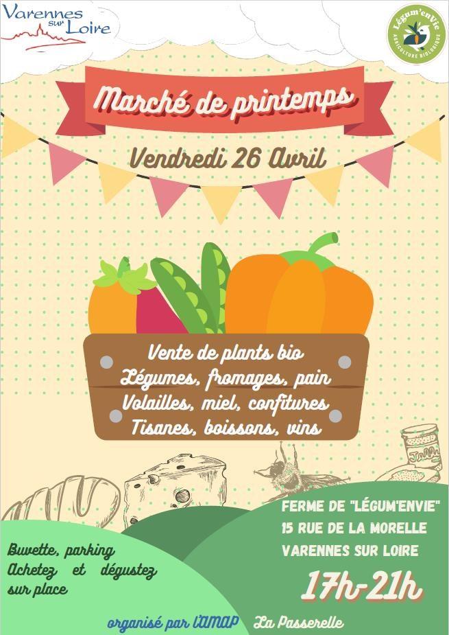 Marché de Printemps - Varennes-sur-Loire (49)