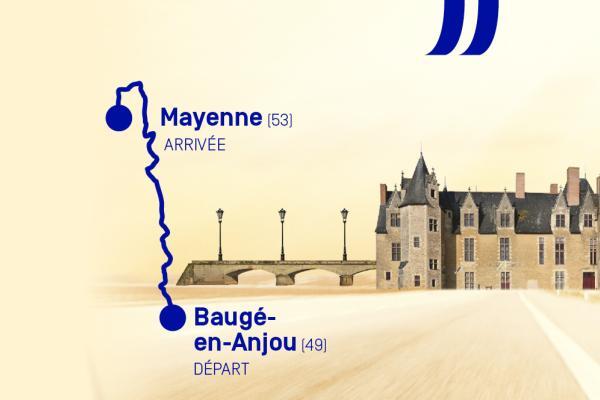 Région Pays-de-la-Loire Tour - Baugé