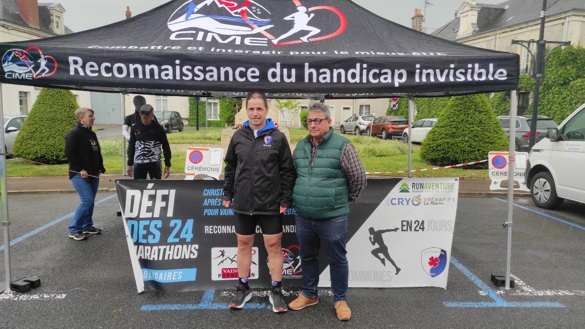 ACTU : Sarthe. Le Lude. La commune étape d’un défi marathon