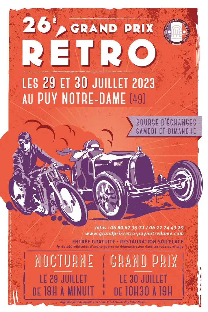 Grand Prix Rétro - Le Puy-Notre-Dame (49)