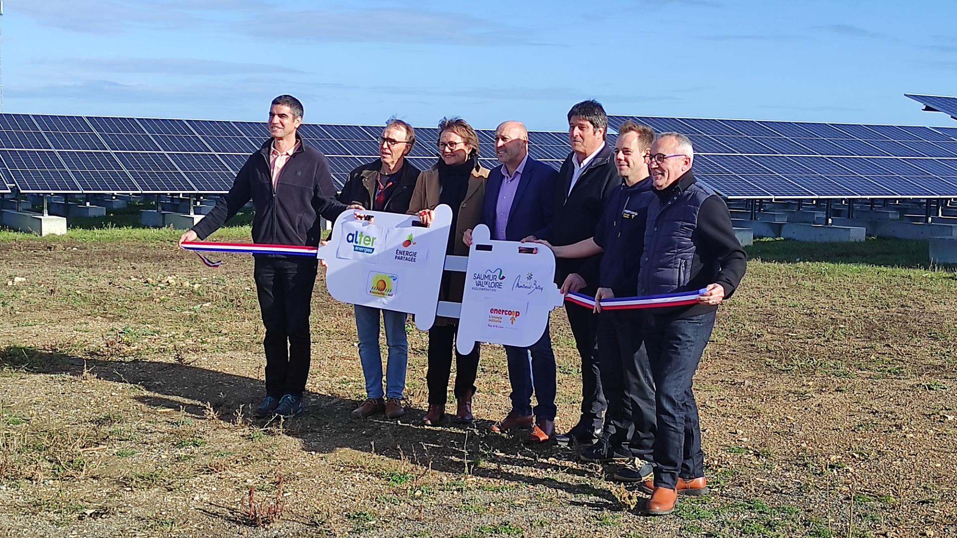 ON EN PARLE ENSEMBLE : Montreuil-Bellay. Un nouveau Parc Photovoltaïque inauguré