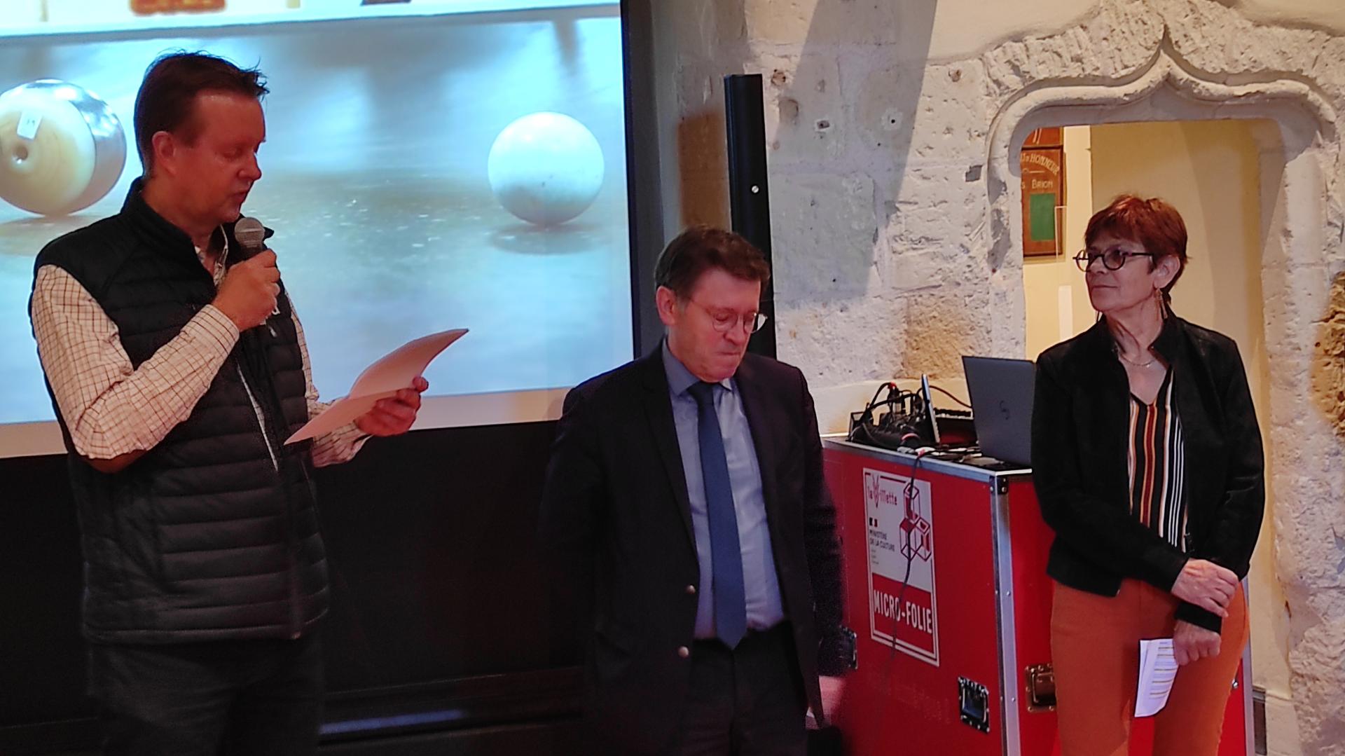 ACTU : Baugé-en-Anjou. Inauguration pour l’exposition consacrée à la Boule de Fort