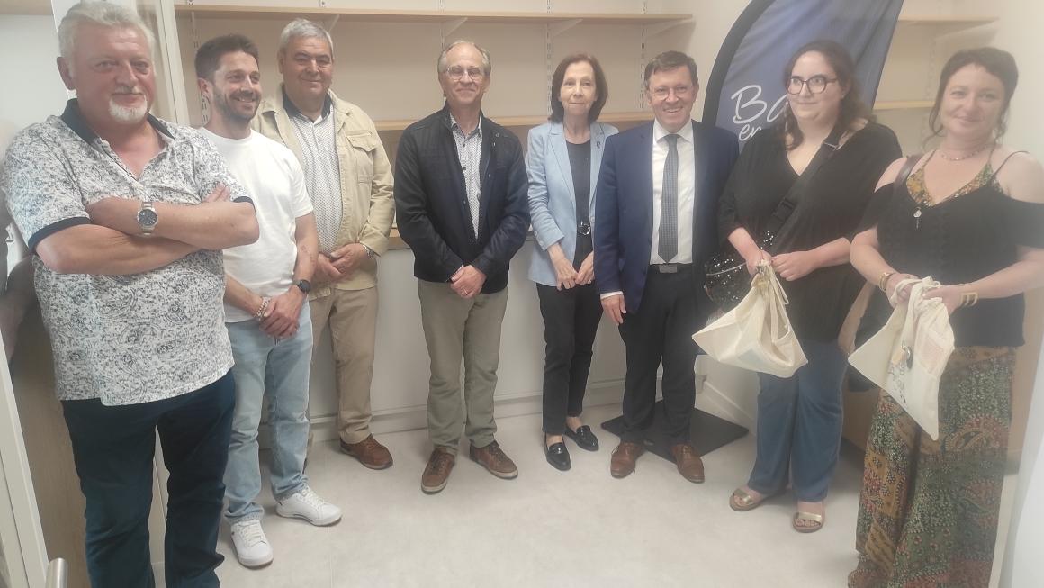 ACTU : Baugé-en-Anjou. La boutique tremplin officiellement inaugurée