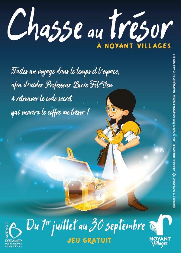Chasse au trésor à Noyant-Villages (49)