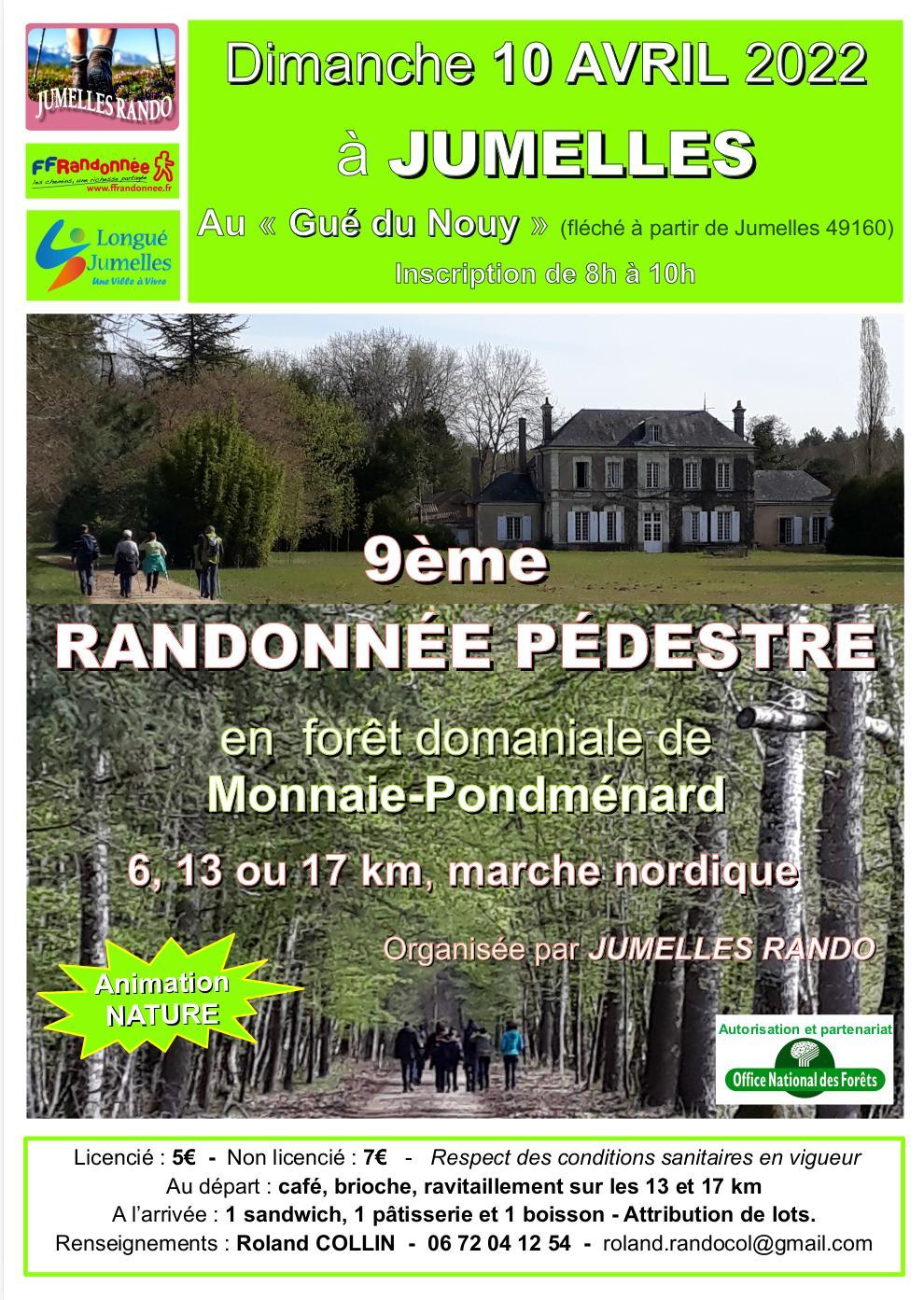 Randonnée Pédestre - Longué-Jumelles