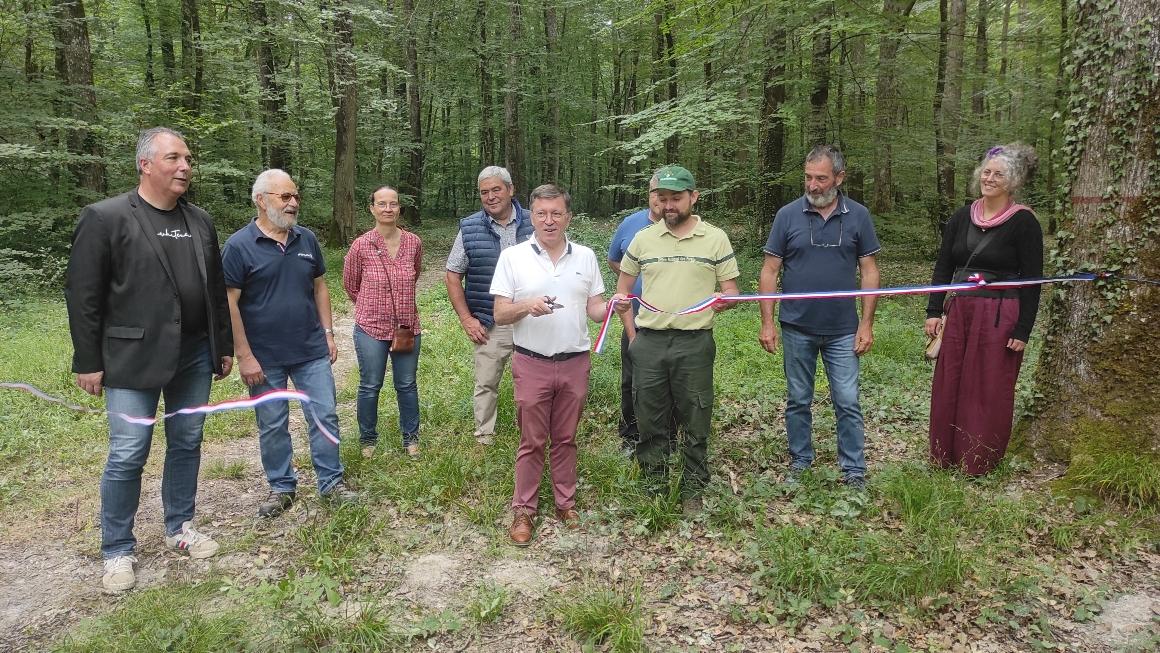 Baugé-en-Anjou. Inauguration d’un sentier de découverte dans la forêt de Chandelais