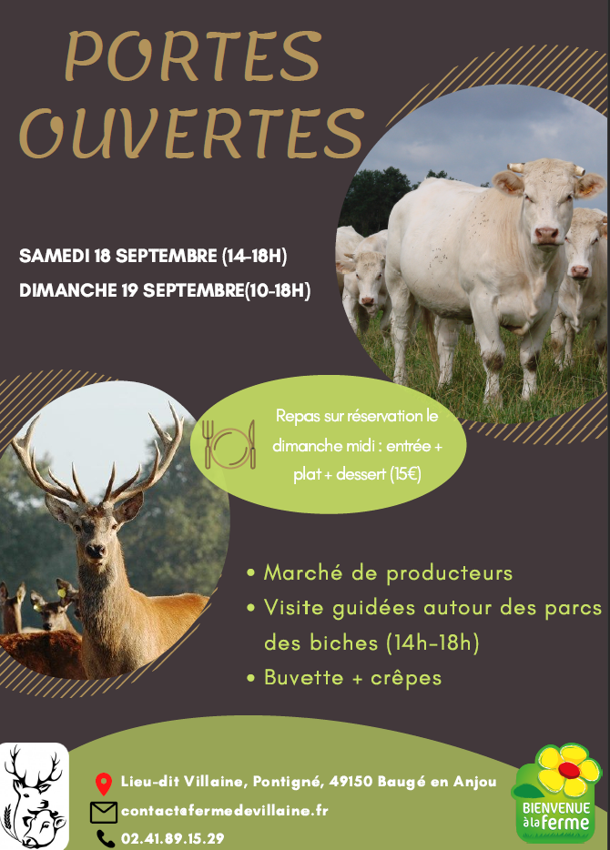 Portes-Ouvertes - Ferme de Villaine - Pontigné (49)