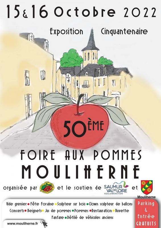 AGENDA RPSFM : La Foire aux pommes de Mouliherne fête ses 50 ans