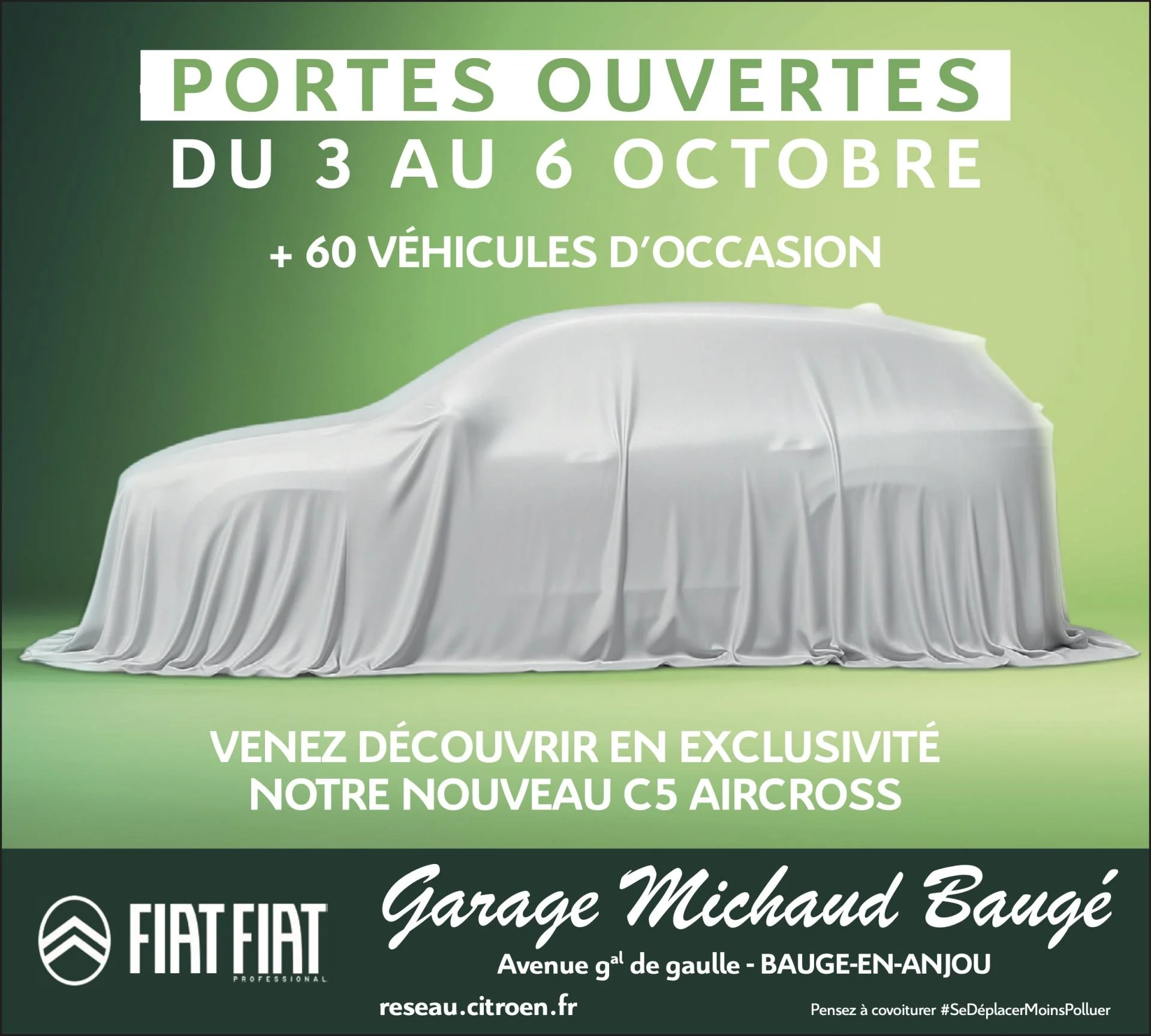 Portes-Ouvertes - Garage Citroën Michaud - Baugé - octobre 2025