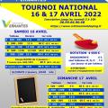 47e Tournoi national - Tennis de table - Vernantes