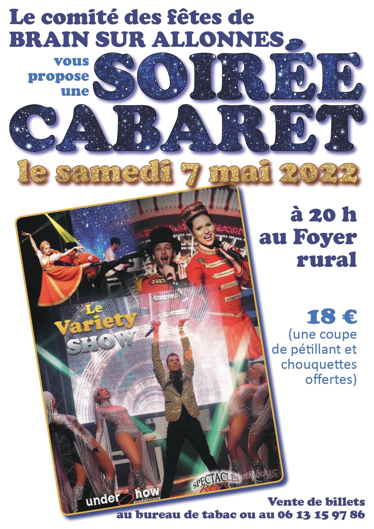 Soirée Cabaret - Brain-sur-Allonnes (49)