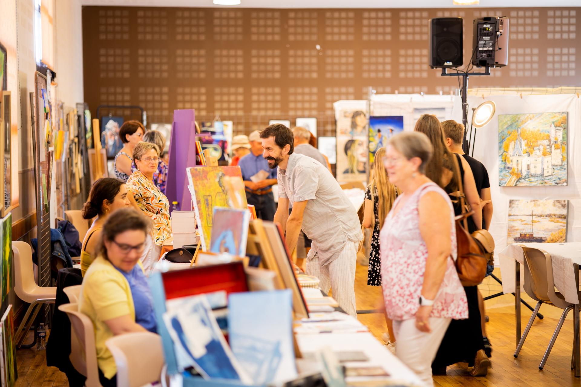 ON EN PARLE ENSEMBLE : Journée Artistique et Littéraire Noyantaise : Rencontre avec 3 artistes