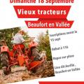 Concours de labour de vieux tracteurs - Beaufort-en-Vallée