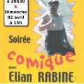 Spectacle comique - Elian Rabine - Mouliherne (49)