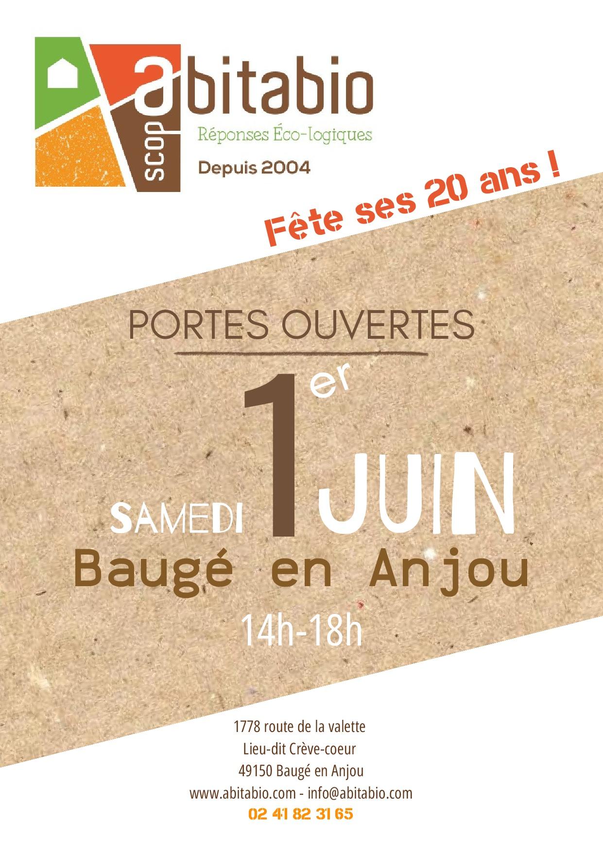 20 ans - ABITABIO - Le Vieil-Baugé (49)