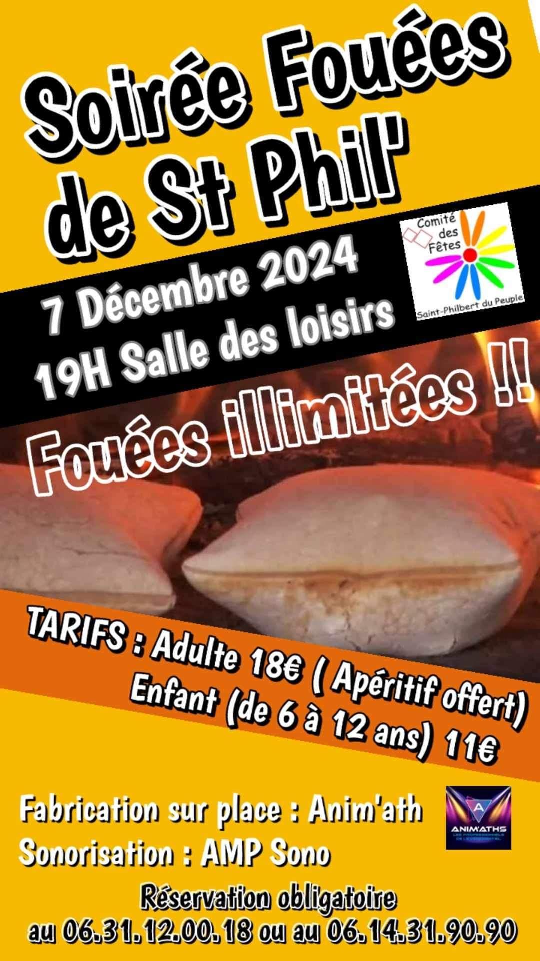 Soirée Fouées - Saint-Philbert-du-Peuple (49)