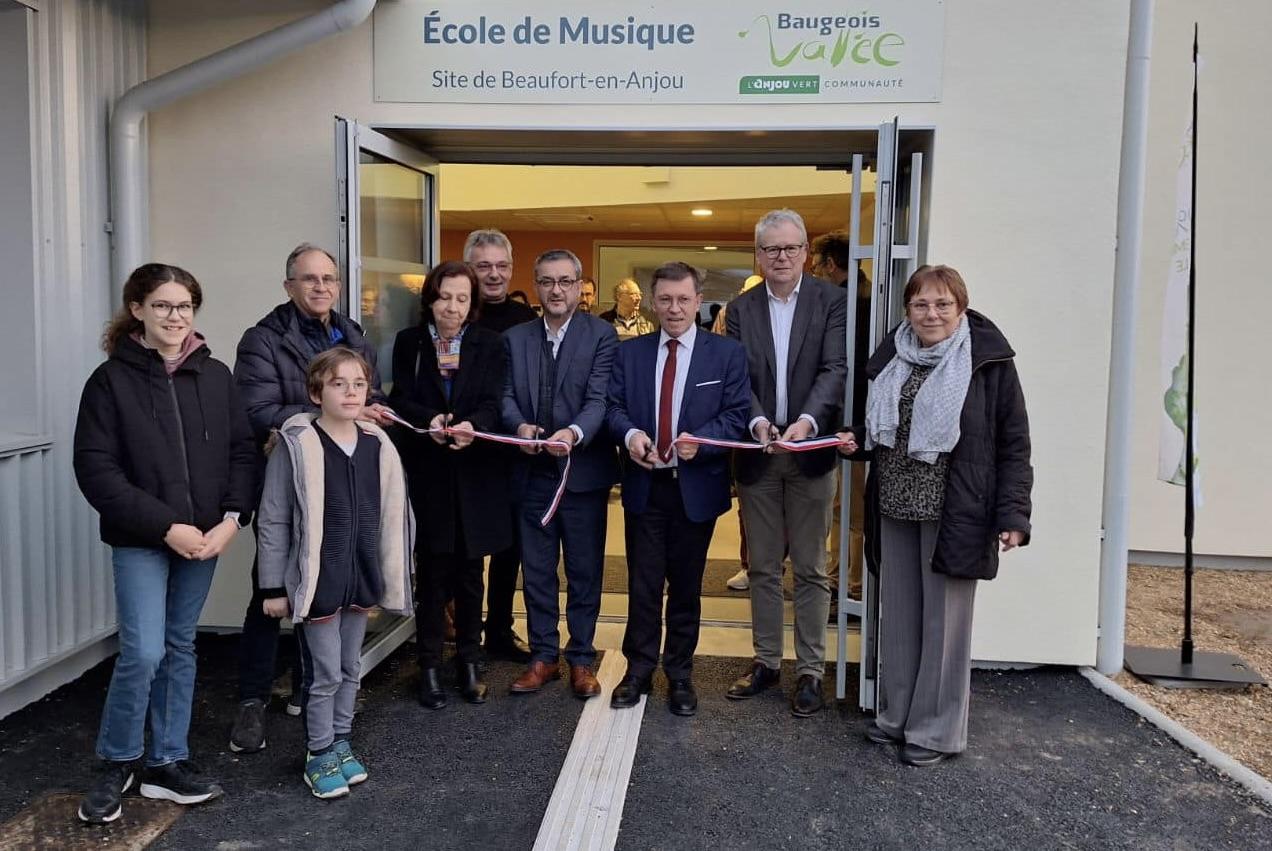 ACTU : Beaufort-en-Anjou. L’école de musique inaugurée