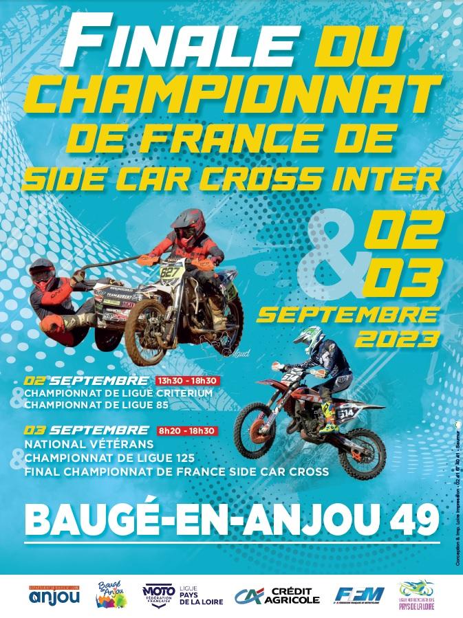 Finale Championnat de France Side-car Inter - Baugé