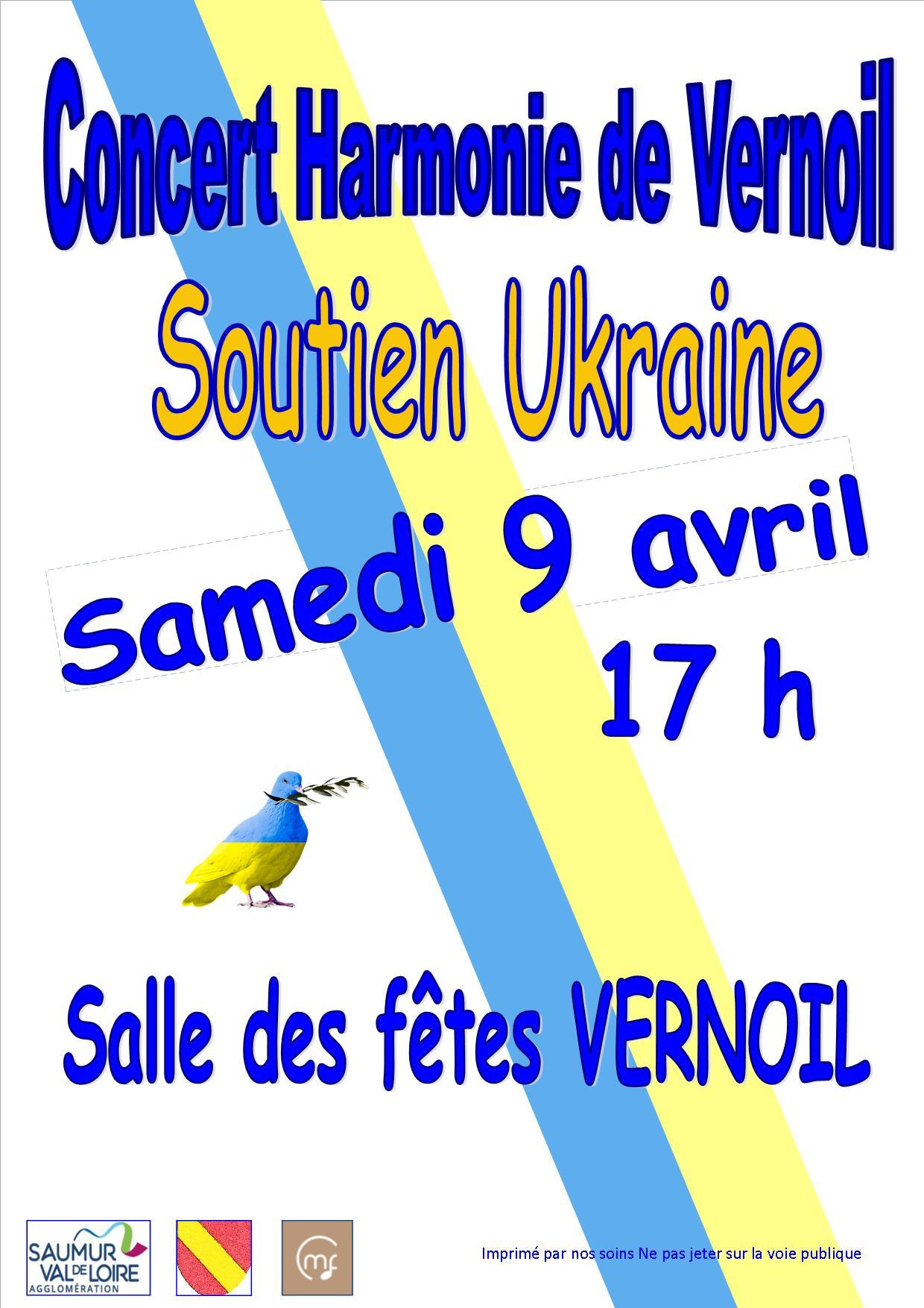 Concert Ukraine - Harmonie de Vernoil-le-Fourrier (49)