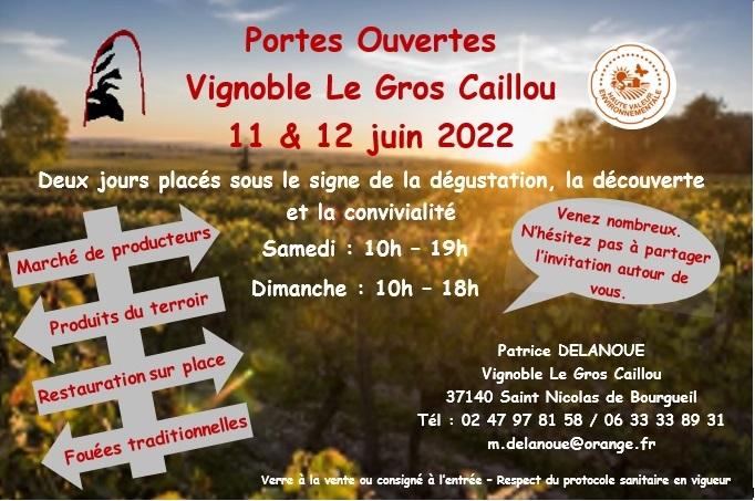 Portes-Ouvertes - Vignoble du Gros Caillou - St-Nicolas-de-Bourgueil