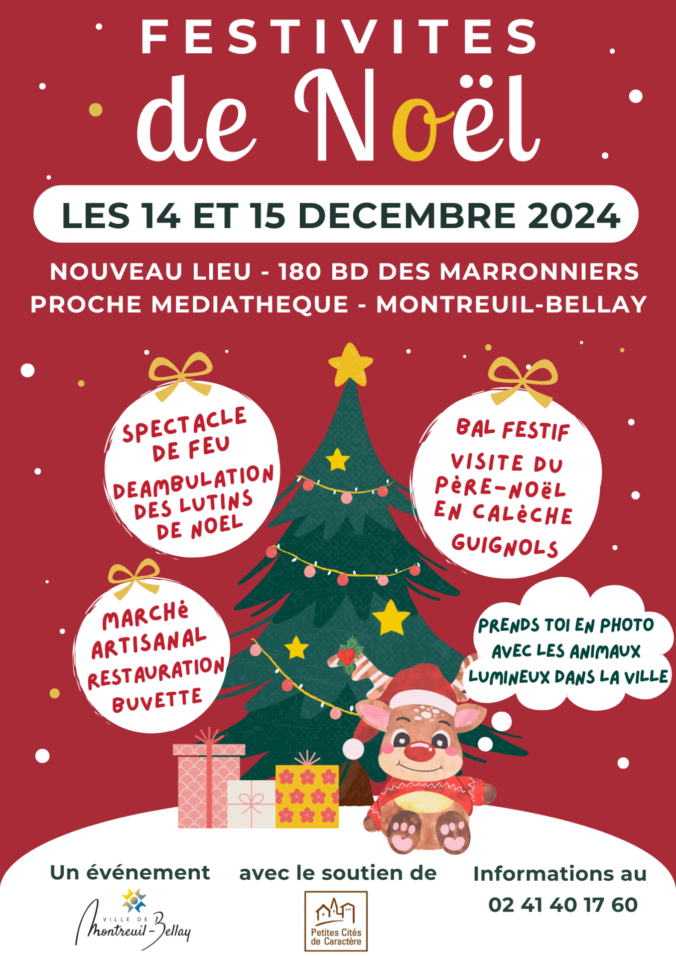 Festivités de Noël - Montreuil-Bellay