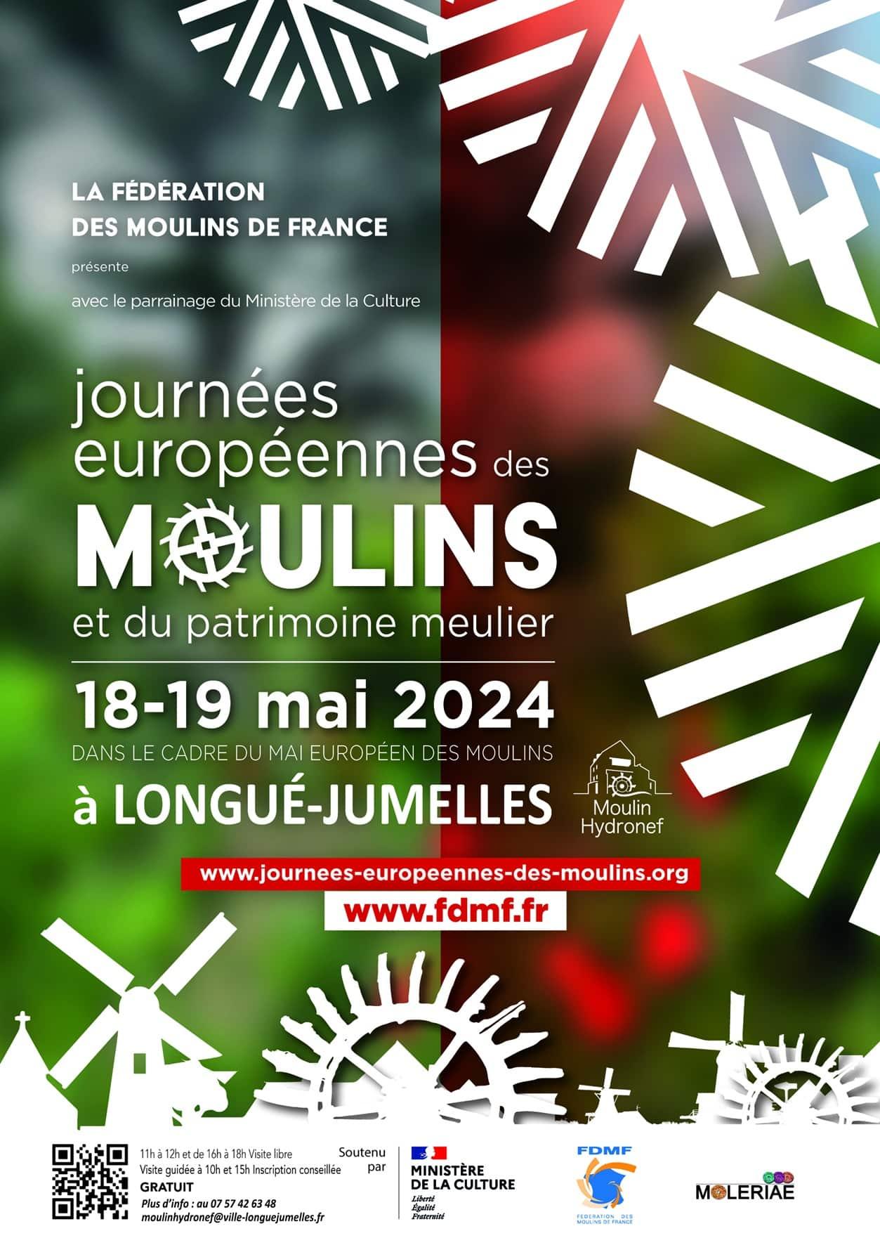 Journées Européennes des Moulins - Longué-Jumelles