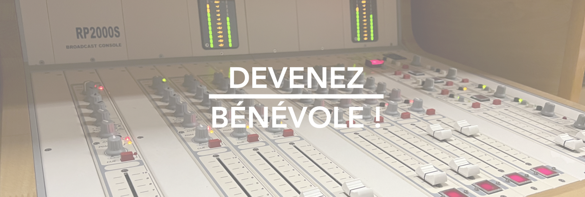 DEVENEZ BÉNÉVOLES