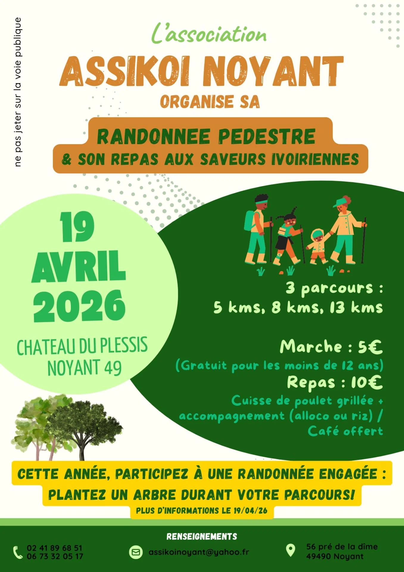 Randonnée pédestre - Noyant