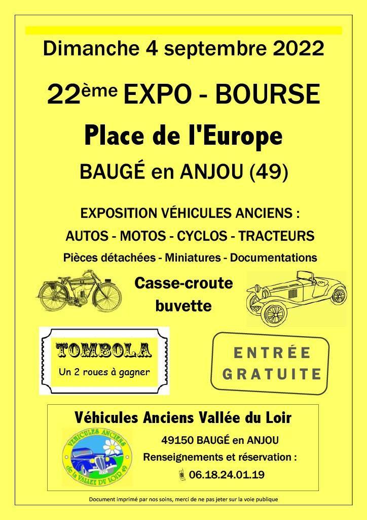 22ème expo - bourse - Baugé-en-Anjou