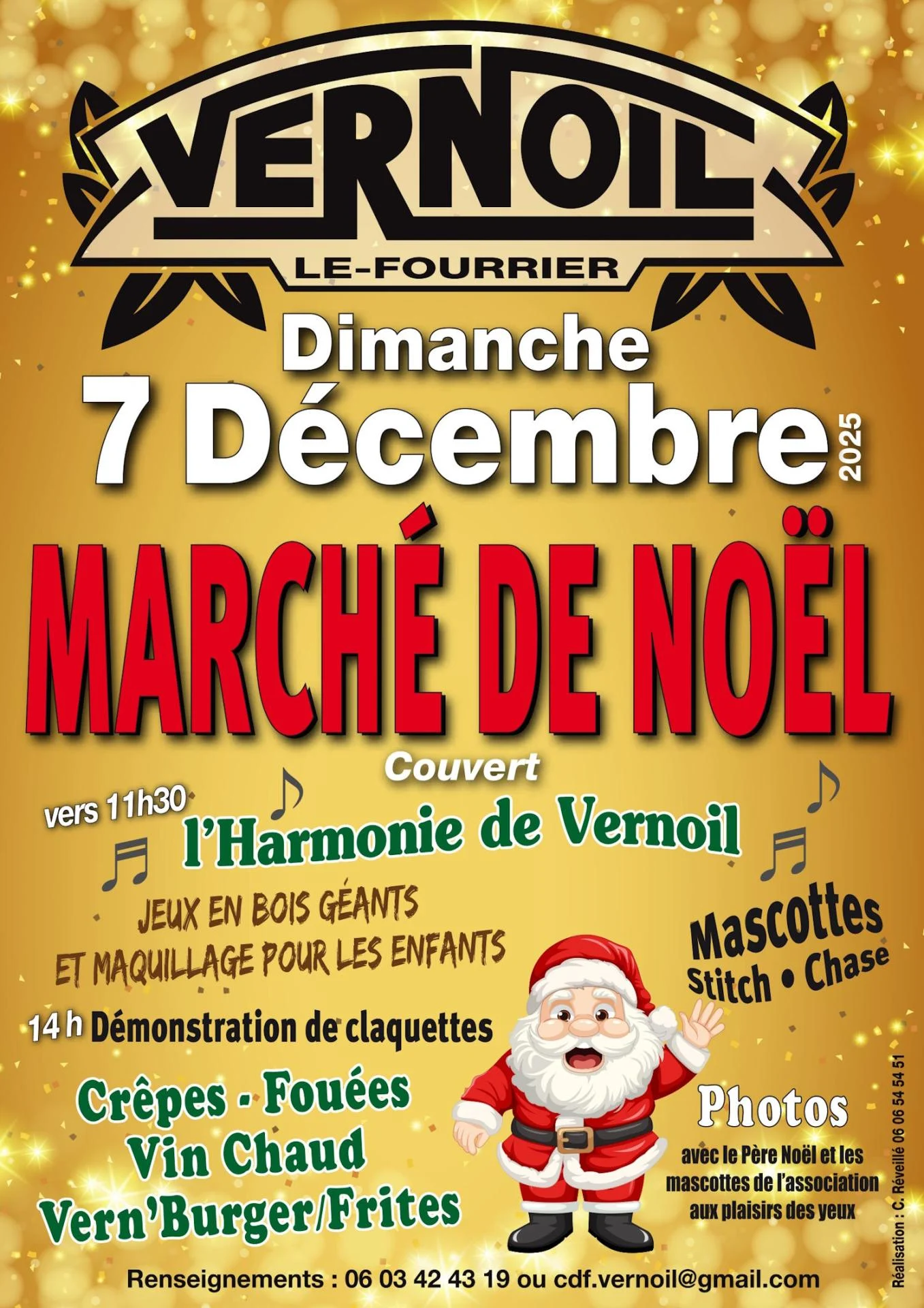 Marché de Noël 2025 - Vernoil-le-Fourrier (49)