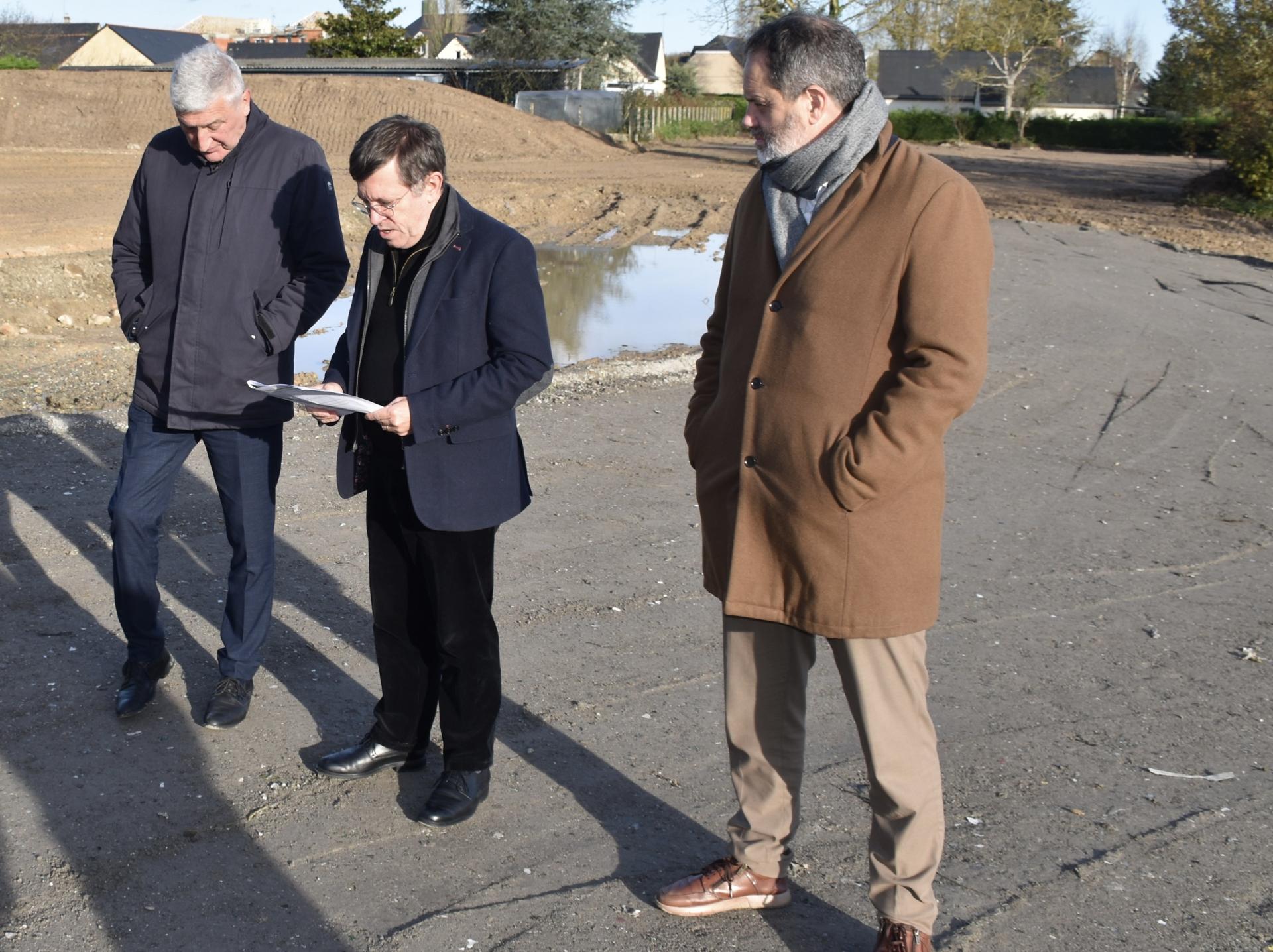 Baugé-en-Anjou. Démarrage du chantier de viabilisation de l’écoquartier