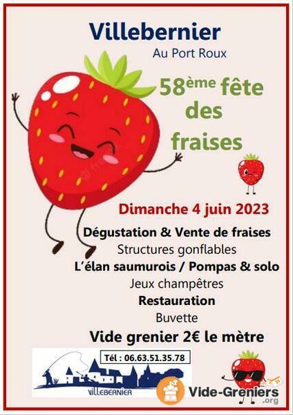 Fête des fraises - Villebernier (49)