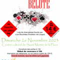 Concours de belote - Saint-Martin-de-la-Place (49)