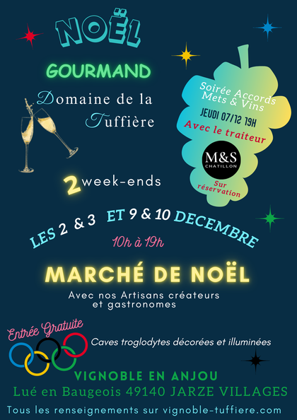 Noël Gourmand - Domaine de la Tuffière