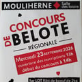 Concours de belote régionale - Mouliherne (49)