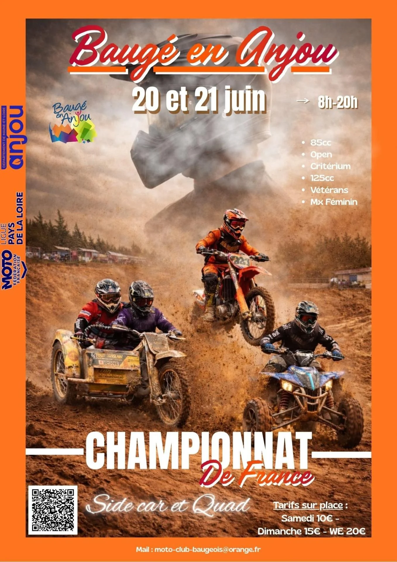 Championnat de France Side-car et Quad - Baugé