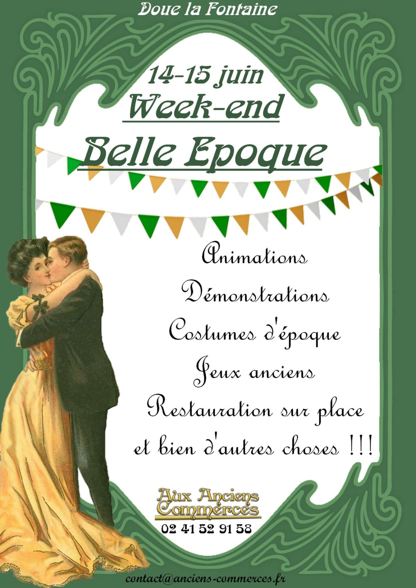 Week-end Belle Epoque 2025 - Doué-la-Fontaine