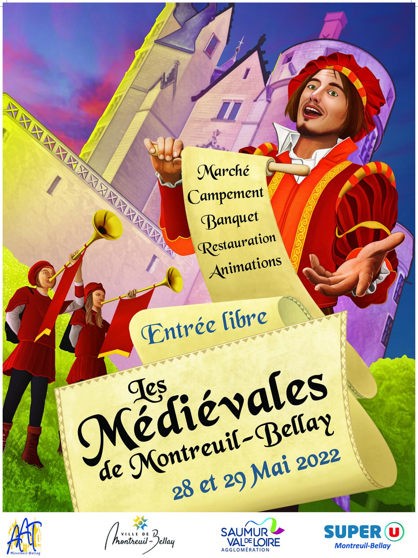 Les Médiévales de Montreuil-Bellay - 28 et 29 mai 2022