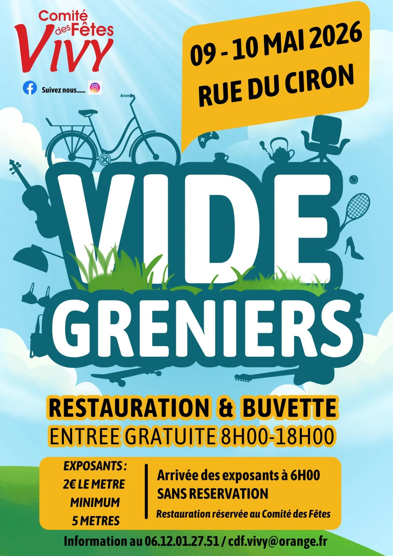 Vide greniers - Vivy (49)