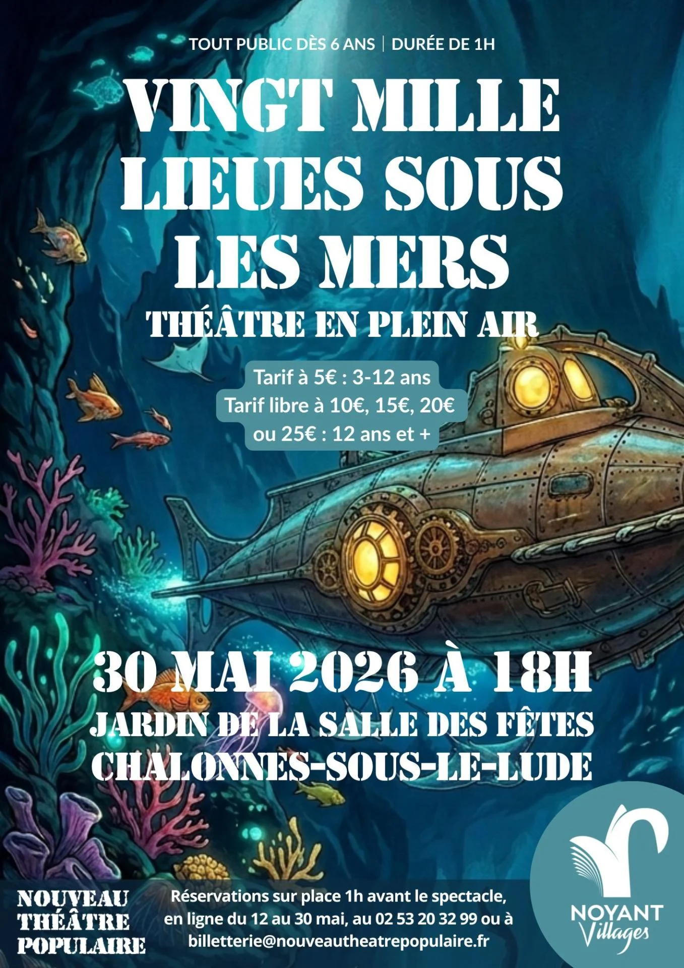 20 000 LIEUES SOUS LES MERS - NTP - Noyant-Villages