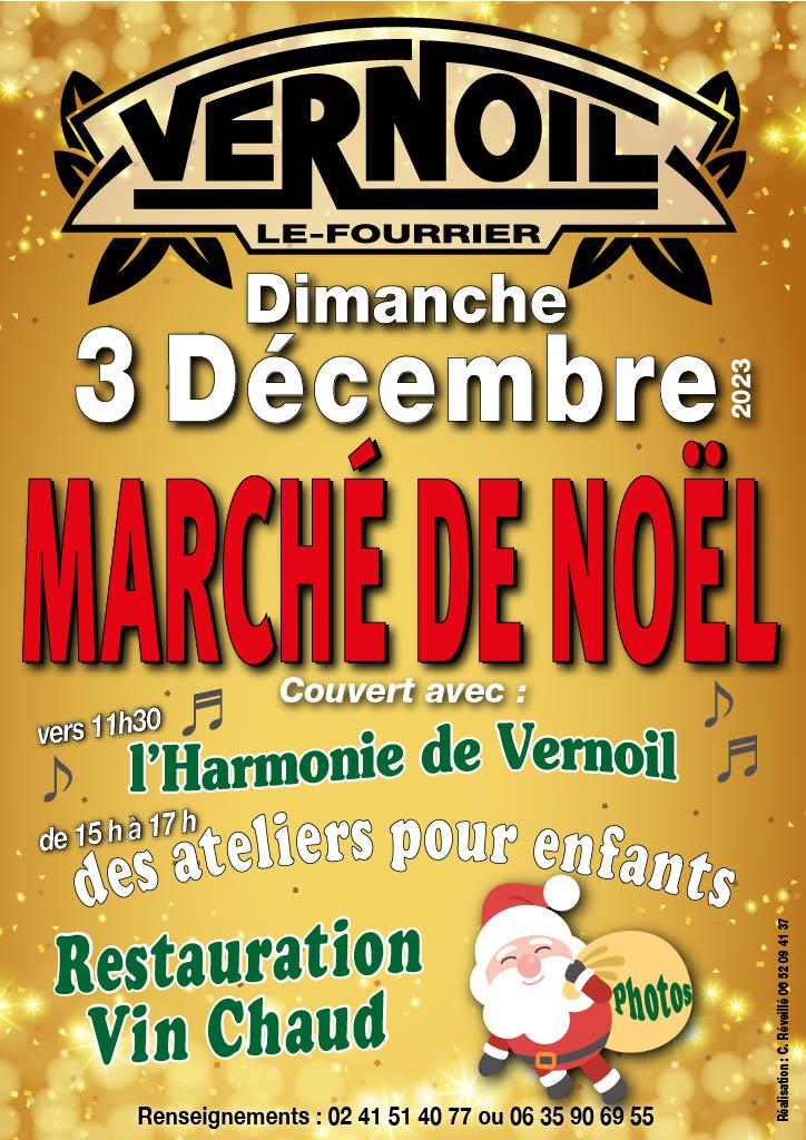 Marché de Noël - Vernoil-le-Fourrier (49)