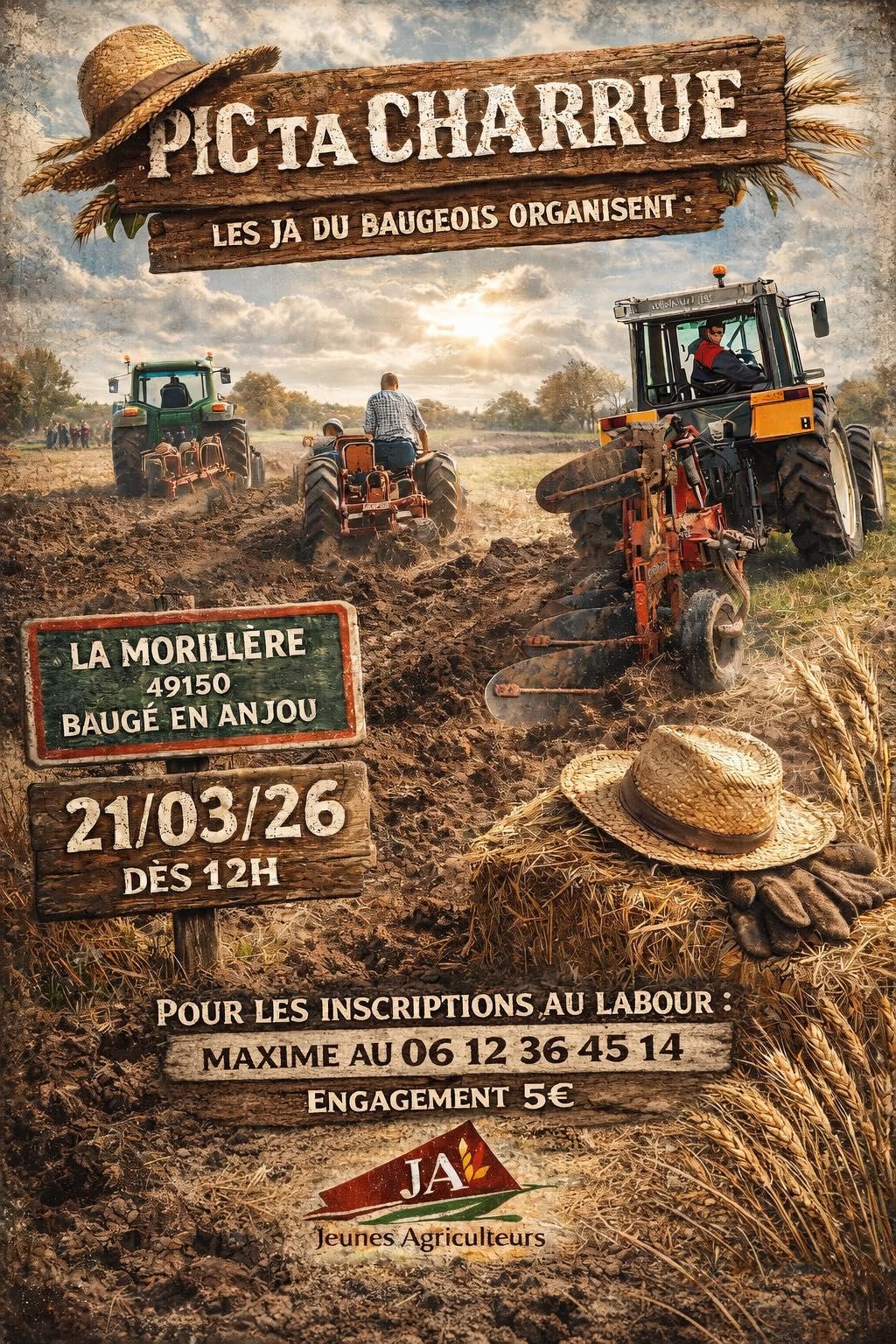 Pic Ta Charrue - Bocé (49)