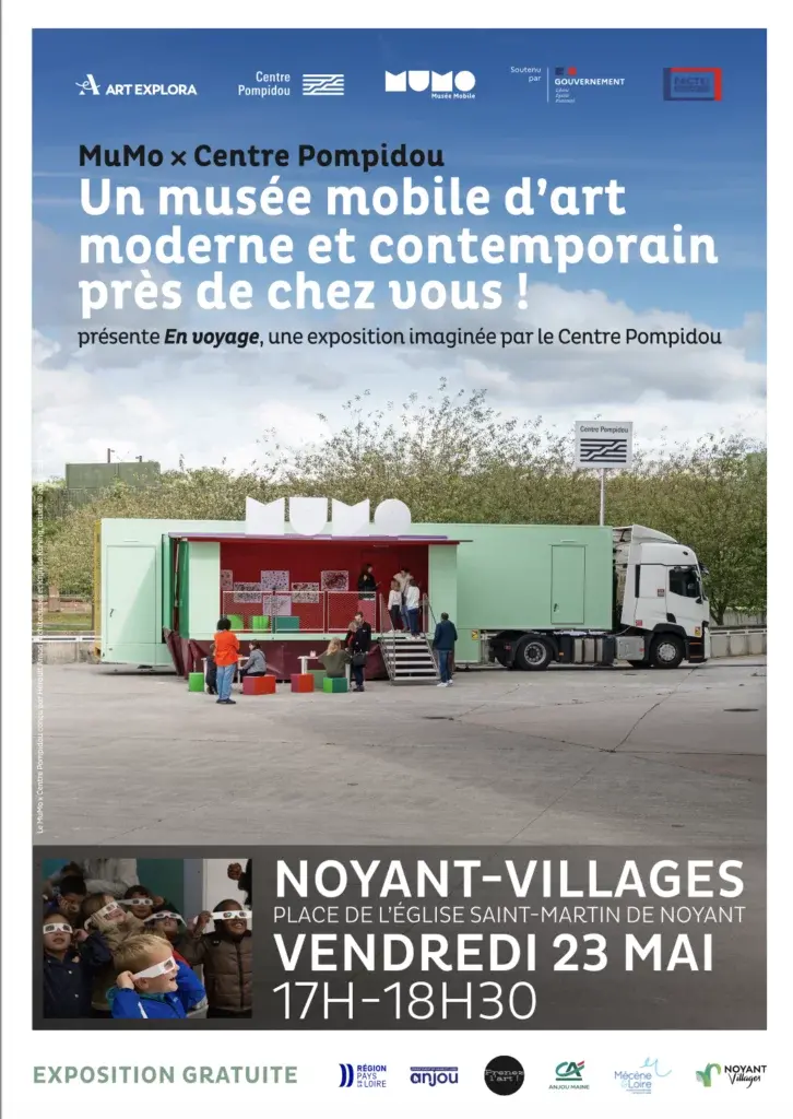 Musée Mobile MuMo, Centre Georges Pompidou - Noyant-Villages