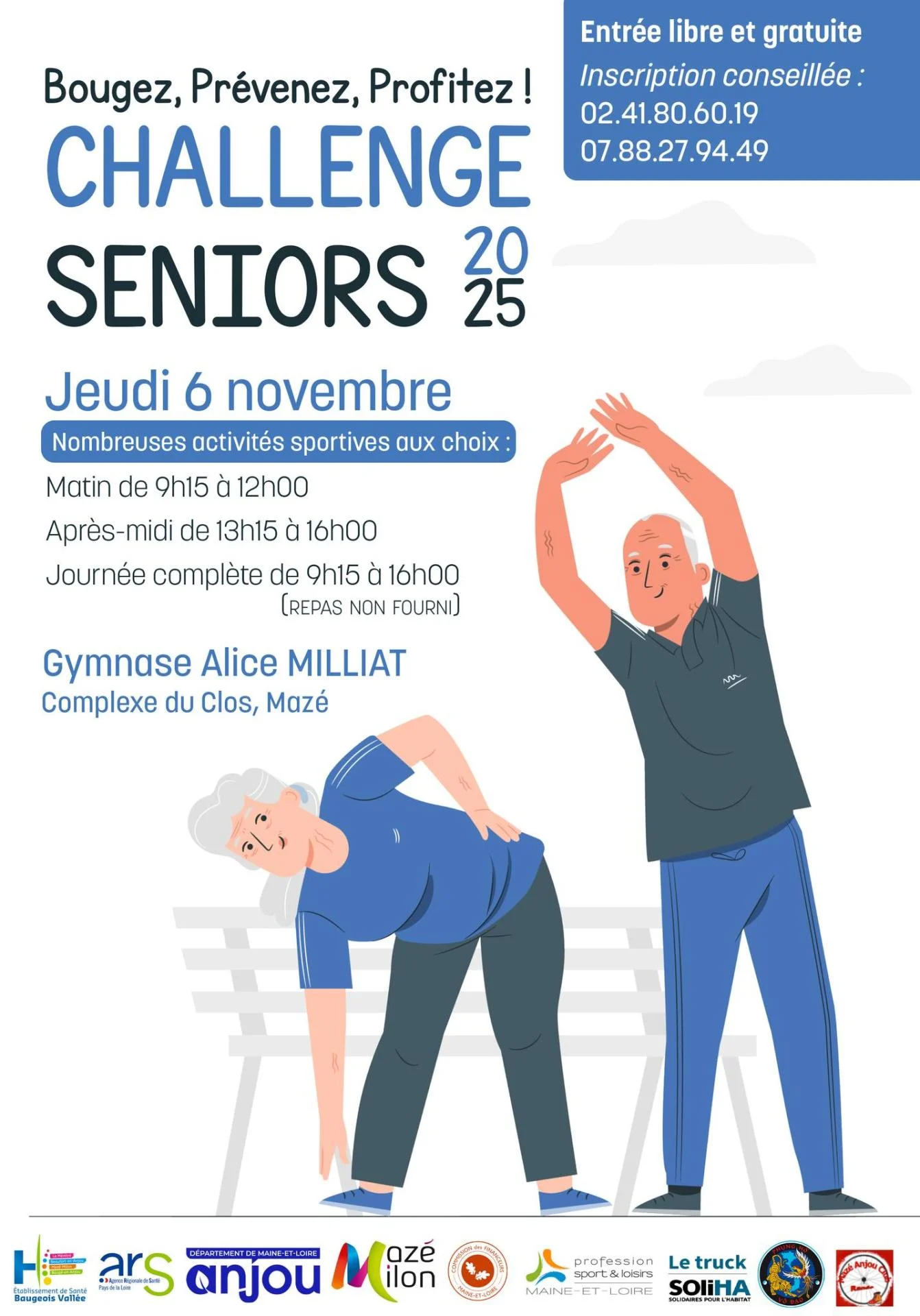 Challenge Séniors - Mazé-Milon (49)