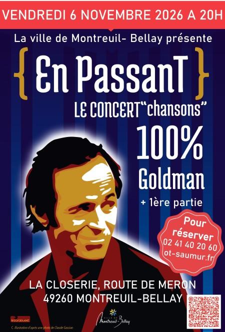 En passant 100% Goldman - Montreuil-Bellay