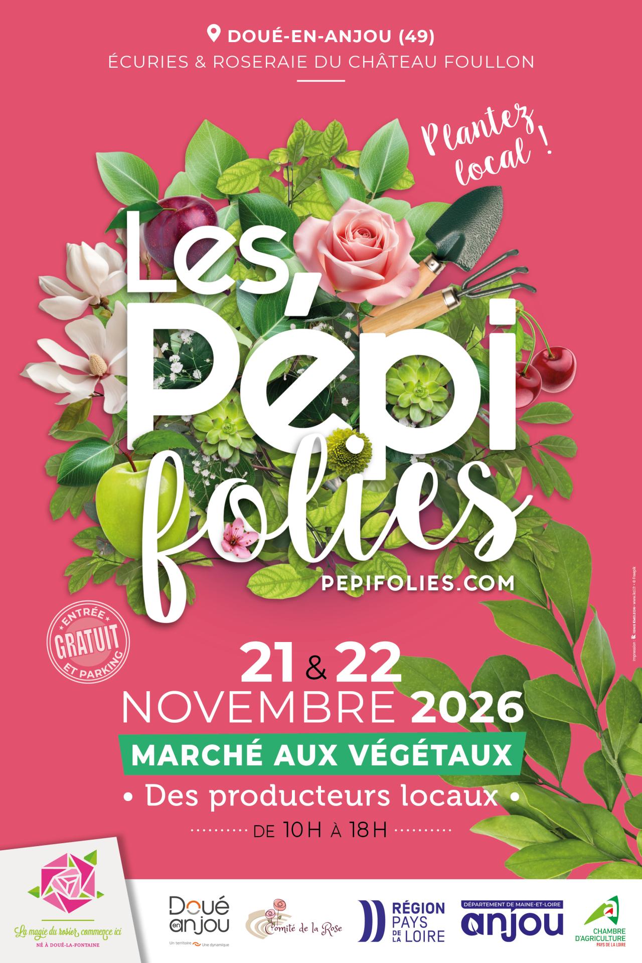 Pépifolies 2026 - Doué-la-Fontaine