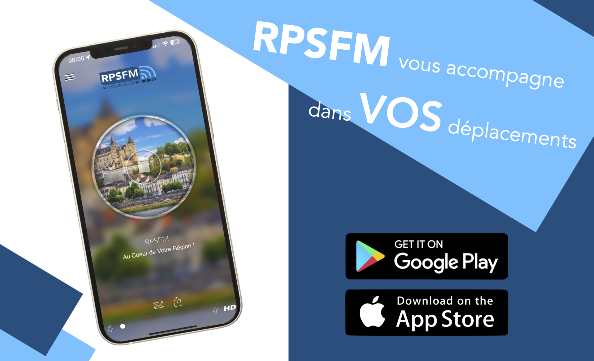 Téléchargez l'appli RPSFM !