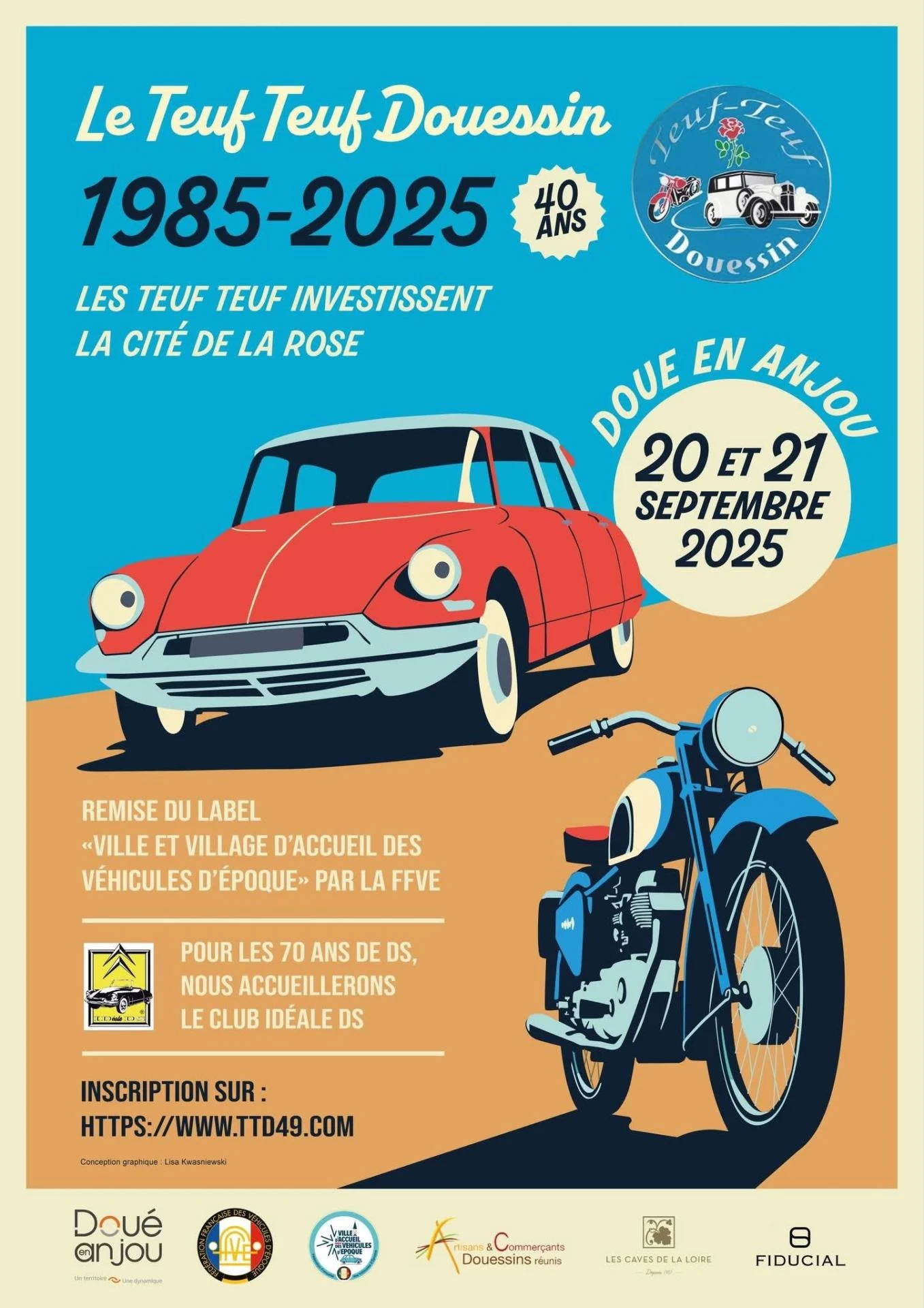 40 ans Teuf Teuf Douessin - Doué-la-Fontaine