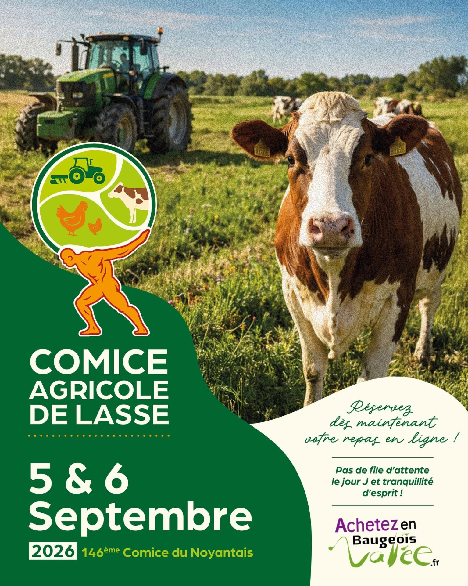 146ème Comice Agricole du Noyantais - Lasse (49)